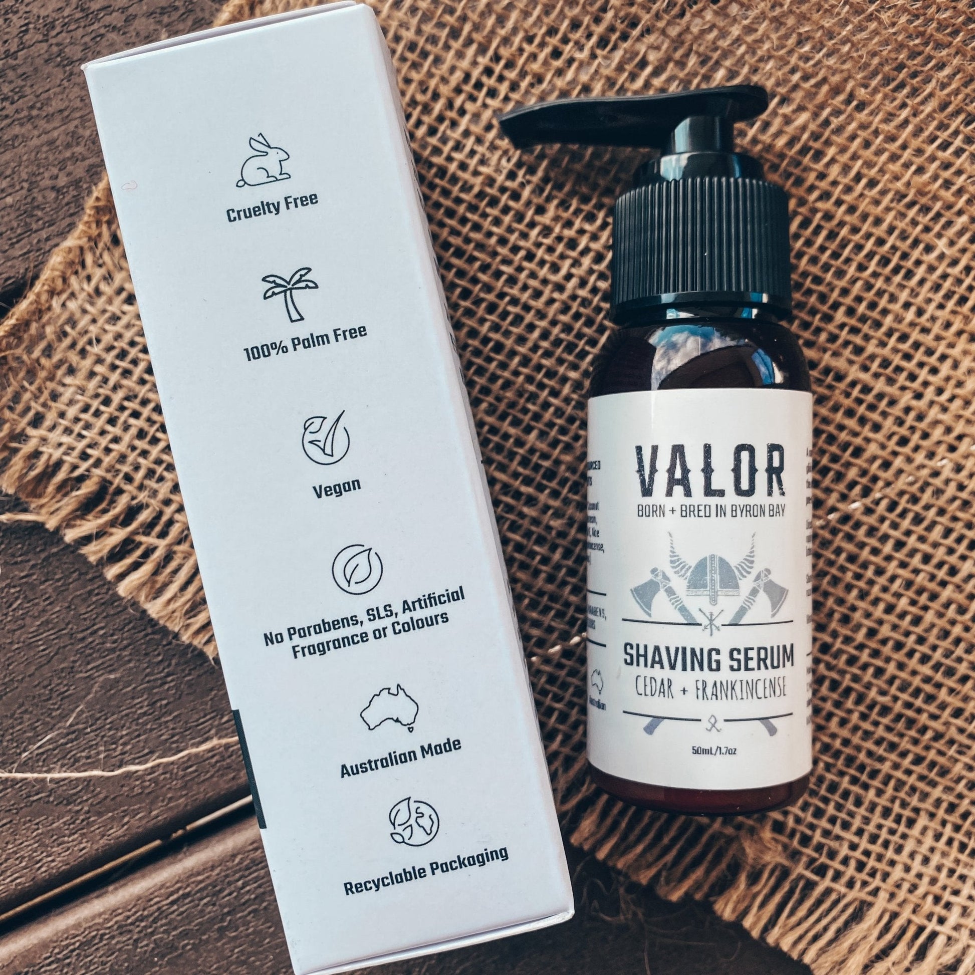 Organic Shaving Serum (Lime & Patchouli) V534-VA112