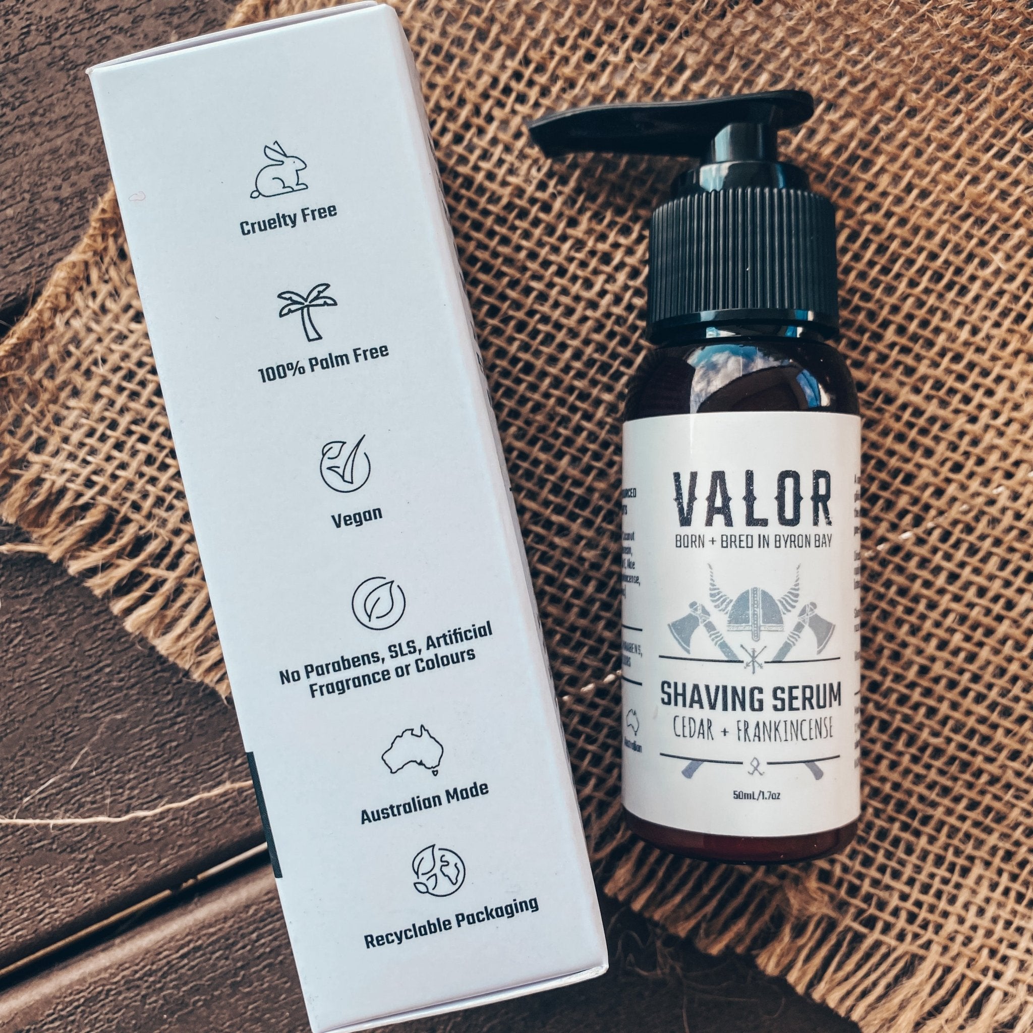 Organic Shaving Serum (Lime & Patchouli) V534-VA112