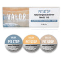 Pit Stop Deodorant Travel Trio V534-VA137