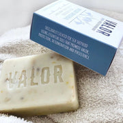 VALOR Decadent Shaving Gift Set - Organic Razor Kit with Soap, Brush, Balm & Body Bar V534-VA160