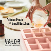 VALOR Decadent Shaving Gift Set - Organic Razor Kit with Soap, Brush, Balm & Body Bar V534-VA160