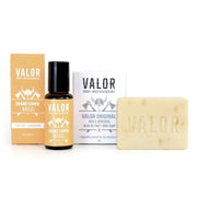 Tame Duo - Beard Tamer Firewood + Valor original Soap V534-VA163