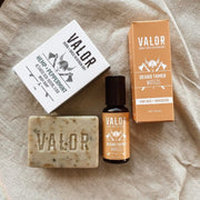 Tame Duo - Beard Tamer Firewood + Valor original Soap V534-VA163