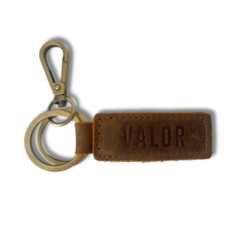 Leather Keychain V534-VA182