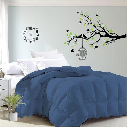 Luxor Australian Made Summer Ocean 200GSM Bamboo Blend Quilt King Single V535-200G-BAMBOO-QUILT-KS-BLU