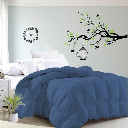 Luxor Australian Made Summer Ocean 200GSM Bamboo Blend Quilt King Single V535-200G-BAMBOO-QUILT-KS-BLU