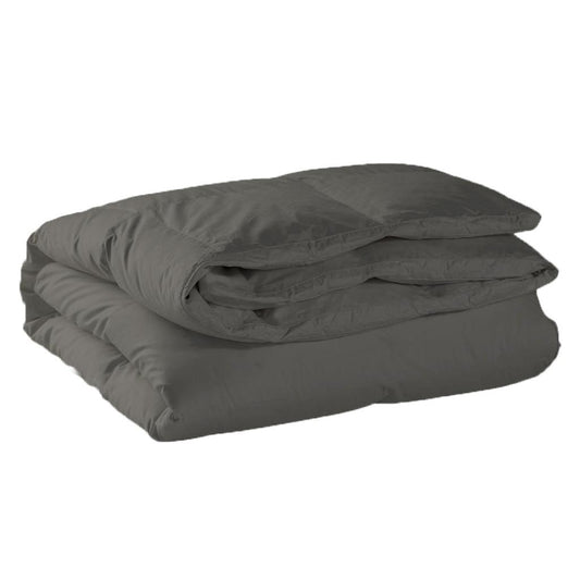Luxor Australian Made Summer Grey 200GSM Bamboo Blend Quilt King Single V535-200G-BAMBOO-QUILT-KS-GRY