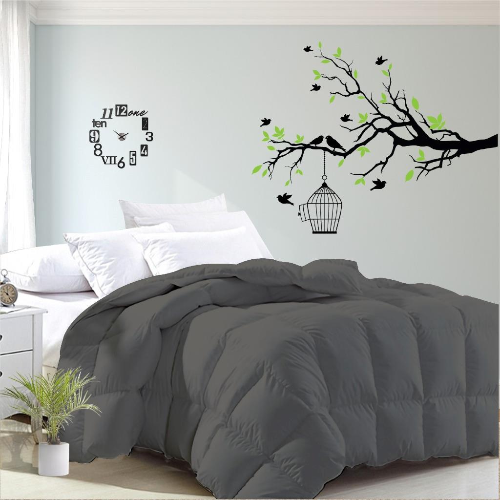 Luxor Australian Made Summer Grey 200GSM Bamboo Blend Quilt Queen V535-200G-BAMBOO-QUILT-Q-GRY