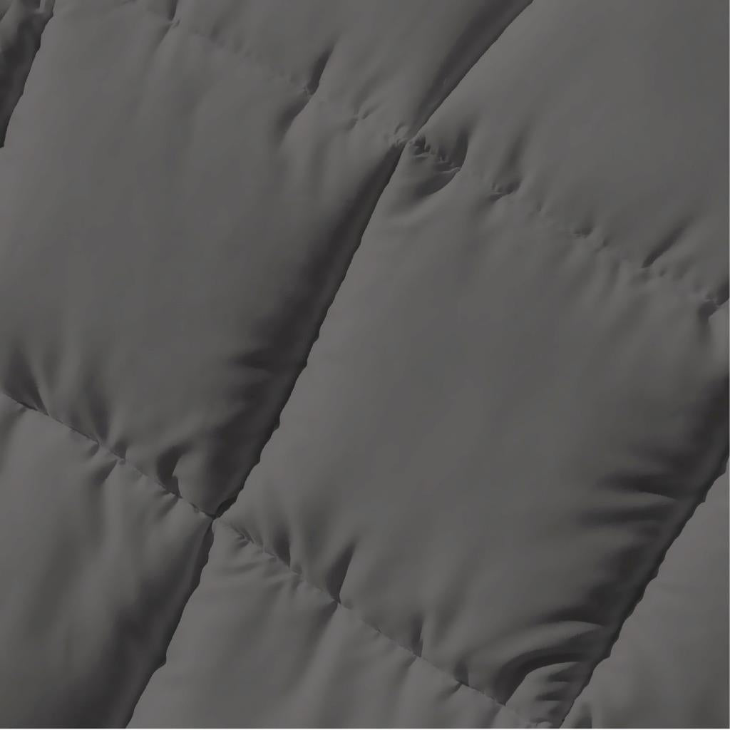 Luxor Australian Made Summer Grey 200GSM Bamboo Blend Quilt Queen V535-200G-BAMBOO-QUILT-Q-GRY