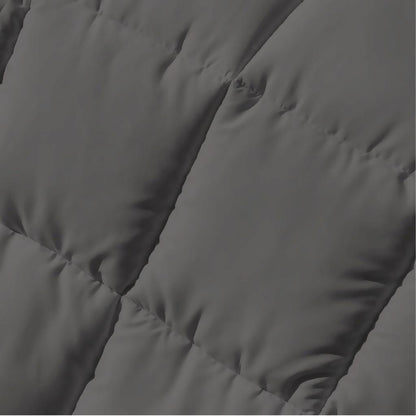 Luxor Australian Made Summer Grey 200GSM Bamboo Blend Quilt Queen V535-200G-BAMBOO-QUILT-Q-GRY