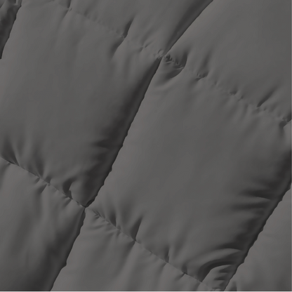 Luxor Australian Made All Season Grey 400GSM Bamboo Blend Quilt Queen V535-400G-BAMBOO-QUILT-Q-GRY