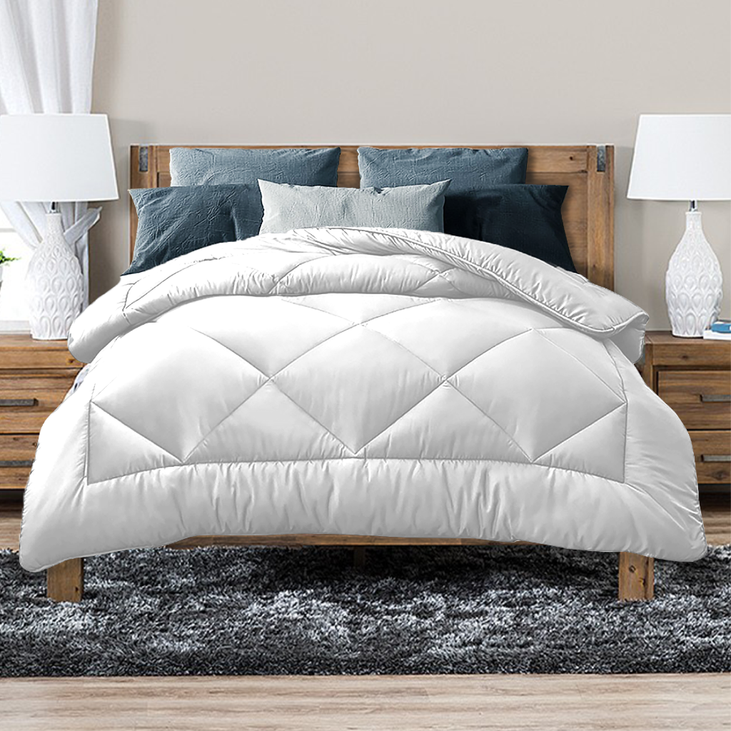Luxor Australian Made All Season 400GSM Bamboo Blend Quilt Super King V535-400G-BAMBOO-QUILT-SK