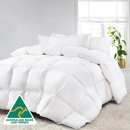 Luxor Ultra Warm Winter Microfibre Quilt 800GSM (Single) (Made in Aus) V535-800G-MICROFIBRE-QUILT-S