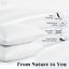 Puredown Goose Down and Feather Pillow Inserts for Sleeping, 100% Cotton Fabric Cover Bed Pillows, Set of 2, V541-A-SG-PD-DP15021-K