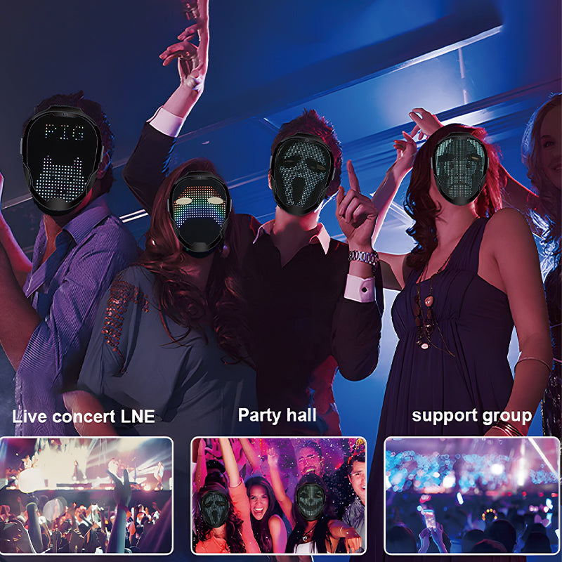 Rechargeable LED Face Mask V558-GP-LEDM-01