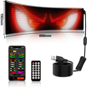 Programmable LED Matrix Panel Flexible Screen IP65 with APP Control 192*898mm V558-GP-LEDS-03