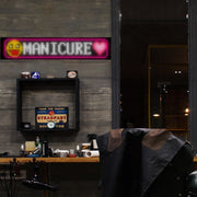 Programmable LED Matrix Panel Flexible Screen IP65 with APP Control 192*898mm V558-GP-LEDS-03