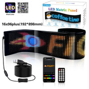 Programmable LED Matrix Panel Flexible Screen IP65 with APP Control 192*898mm V558-GP-LEDS-03