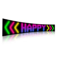 Programmable LED Matrix Panel Flexible Screen IP65 with APP Control 192*1330mm V558-GP-LEDS-04