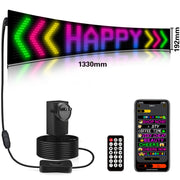 Programmable LED Matrix Panel Flexible Screen IP65 with APP Control 192*1330mm V558-GP-LEDS-04