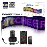 Programmable LED Matrix Panel Flexible Screen IP65 with APP Control 192*1330mm V558-GP-LEDS-04
