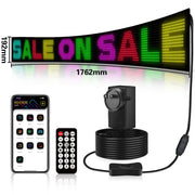 Programmable LED Matrix Panel Flexible Screen IP65 with APP Control 192*1762mm V558-GP-LEDS-05