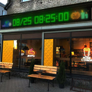 Programmable LED Matrix Panel Flexible Screen IP65 with APP Control 192*1762mm V558-GP-LEDS-05