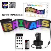 Programmable LED Matrix Panel Flexible Screen IP65 with APP Control 192*1762mm V558-GP-LEDS-05