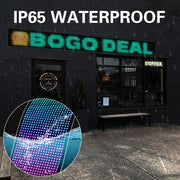 Programmable LED Matrix Panel Flexible Screen IP65 with APP Control 192*1762mm V558-GP-LEDS-05