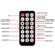Programmable LED Matrix Panel Flexible Screen IP65 with APP Control 192*1762mm V558-GP-LEDS-05