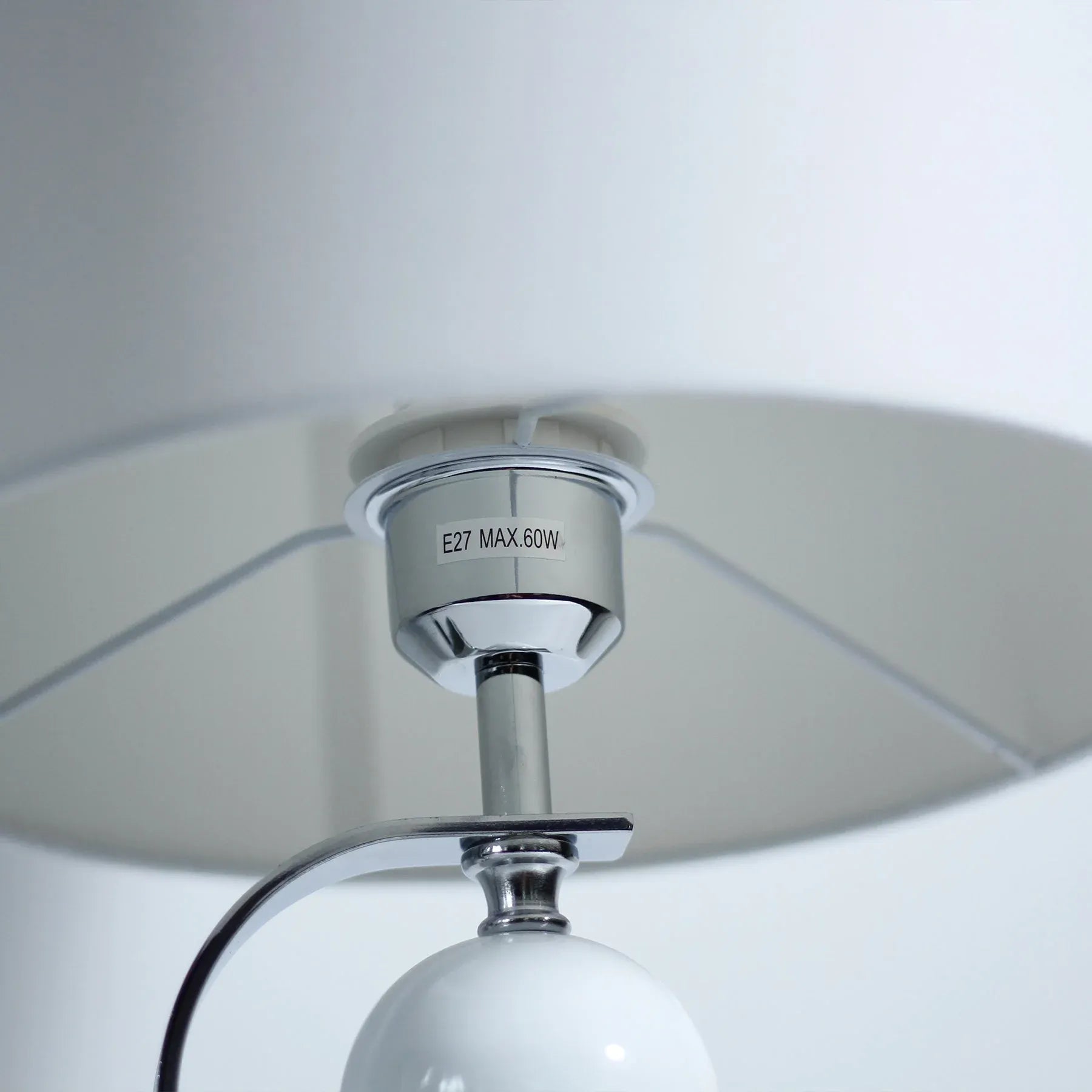 Rialto Table Lamp - White V558-LL-27-0140W