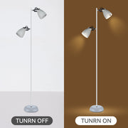 Audrey Floor Lamp - White V558-LL-27-0185W