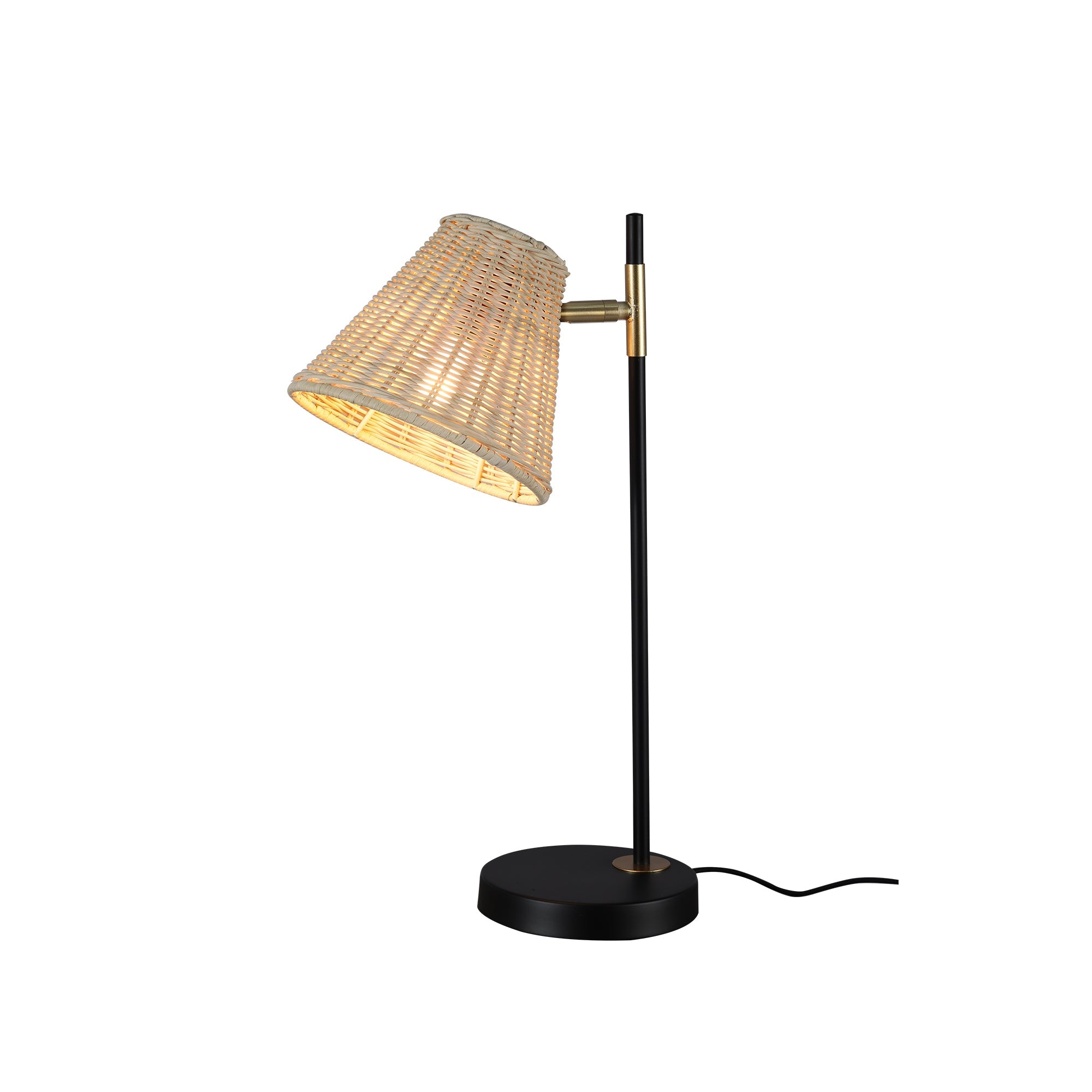 Yvette Rattan Table Lamp V558-LL-27-0189