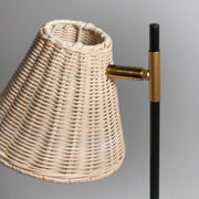 Yvette Rattan Table Lamp V558-LL-27-0189