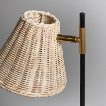 Yvette Rattan Table Lamp V558-LL-27-0189