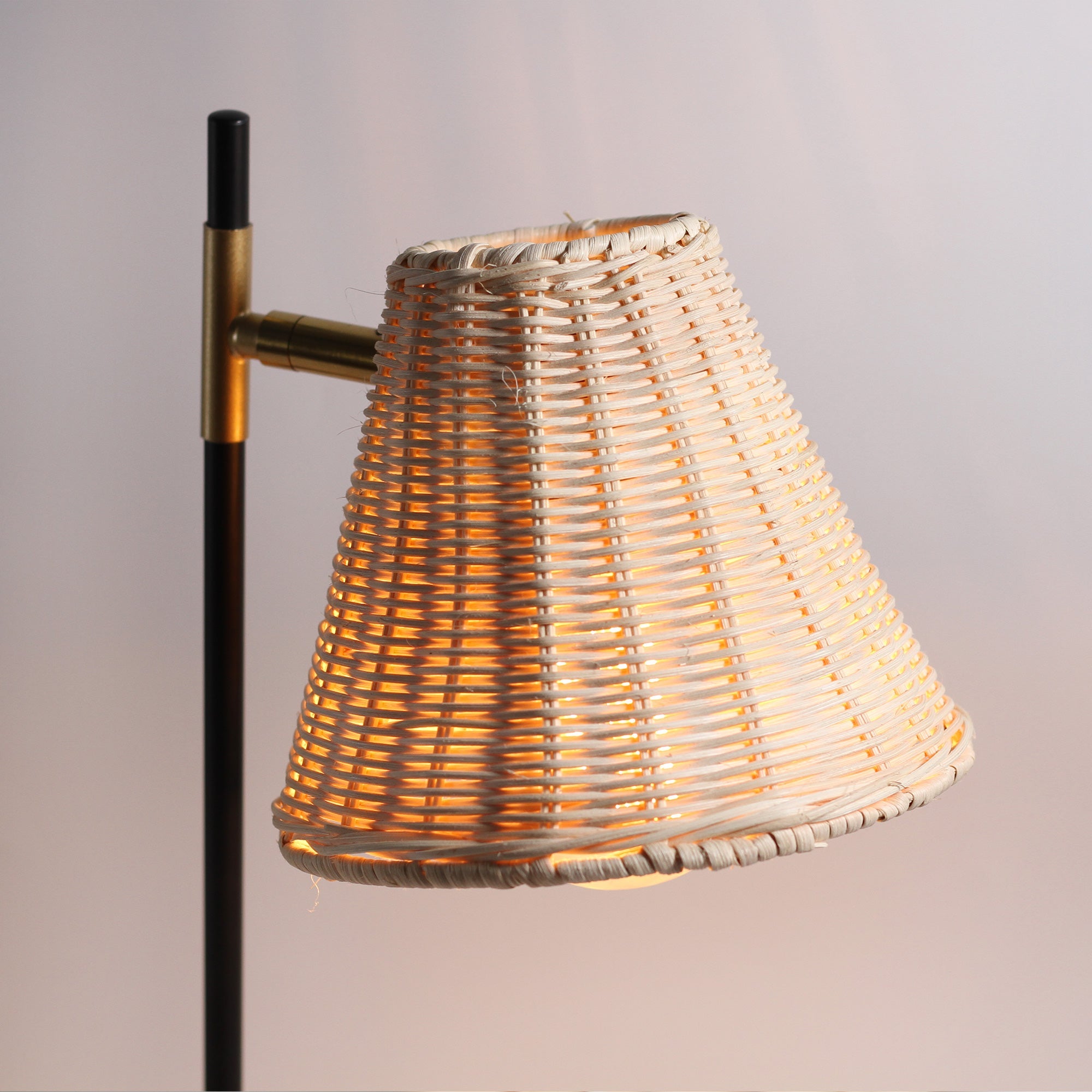 Yvette Rattan Table Lamp V558-LL-27-0189