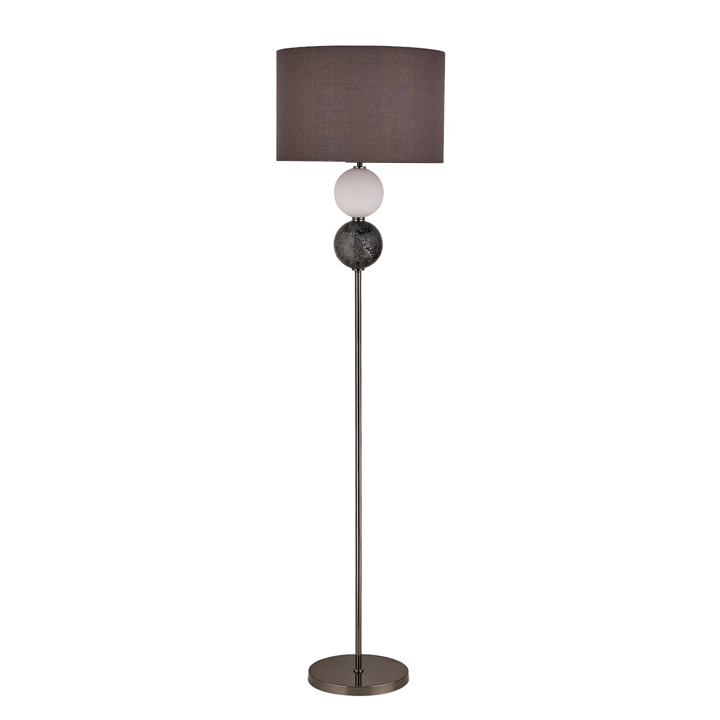 Murano Floor Lamp - Brass/Pewter V558-LL-27-0206PT