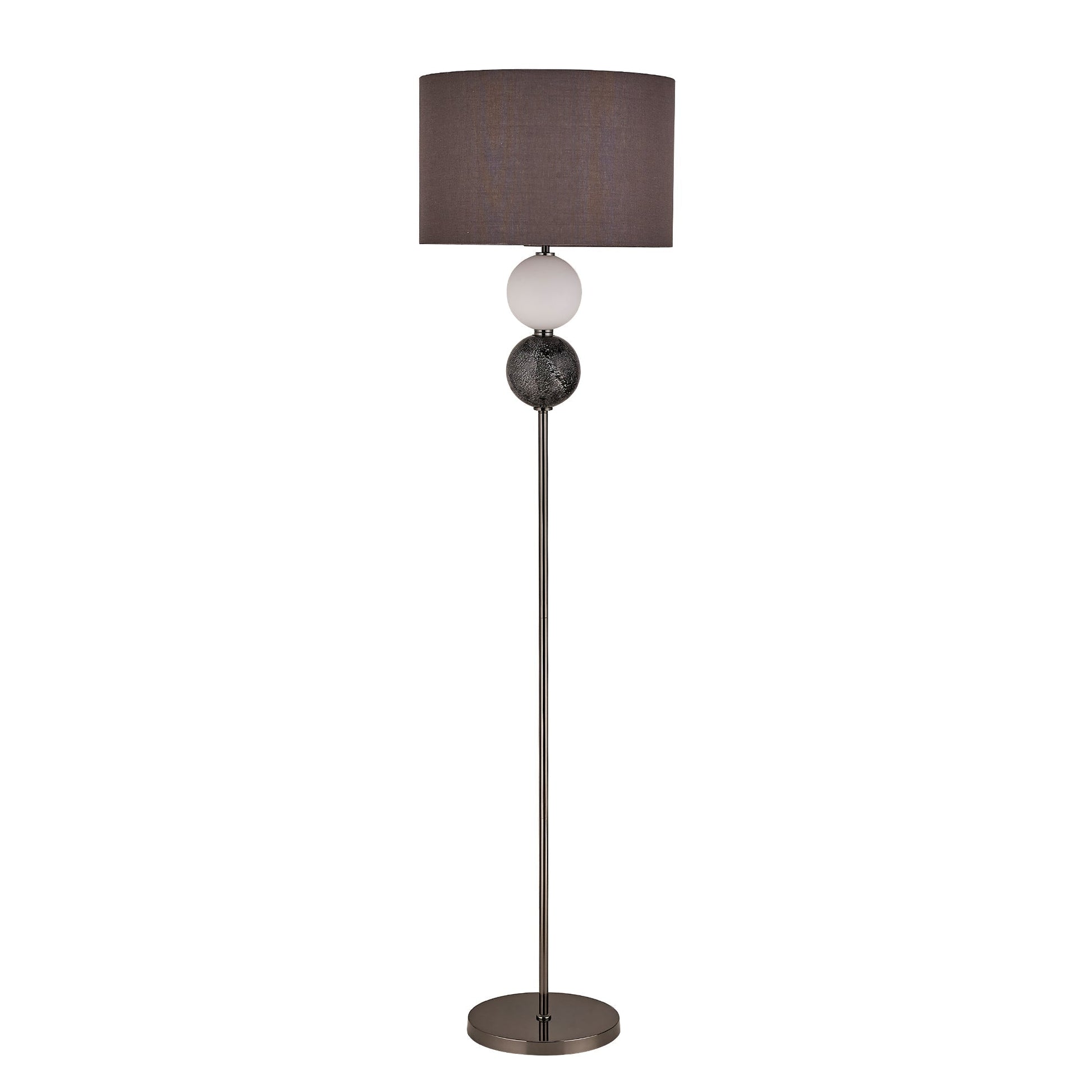 Murano Floor Lamp - Brass/Pewter V558-LL-27-0206PT