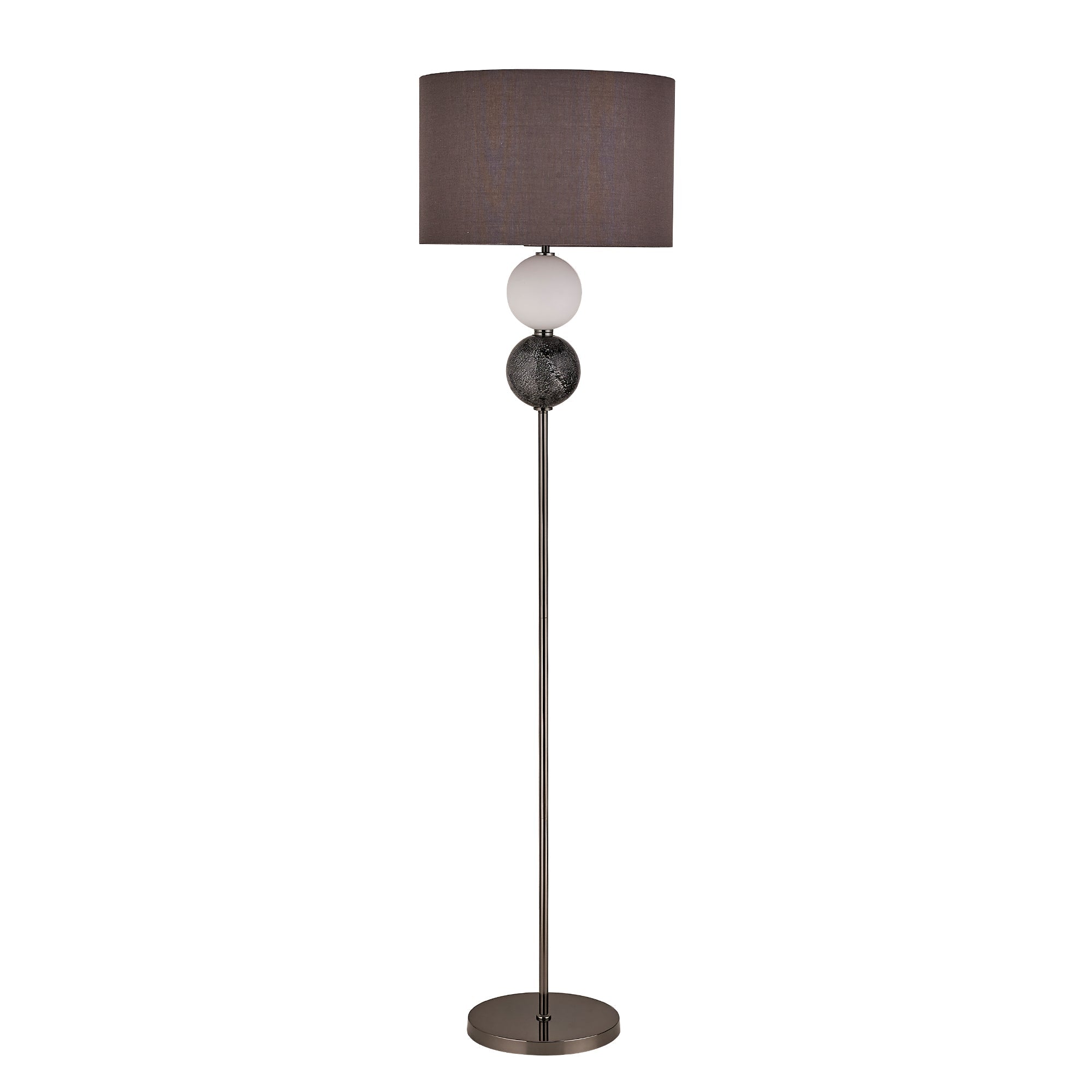 Murano Floor Lamp - Brass/Pewter V558-LL-27-0206PT