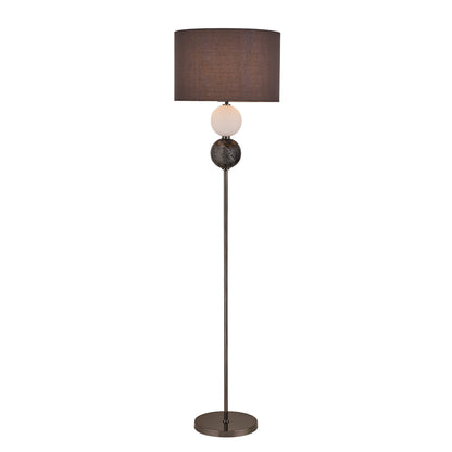 Murano Floor Lamp - Brass/Pewter V558-LL-27-0206PT