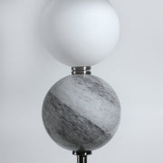Murano Floor Lamp - Brass/Pewter V558-LL-27-0206PT