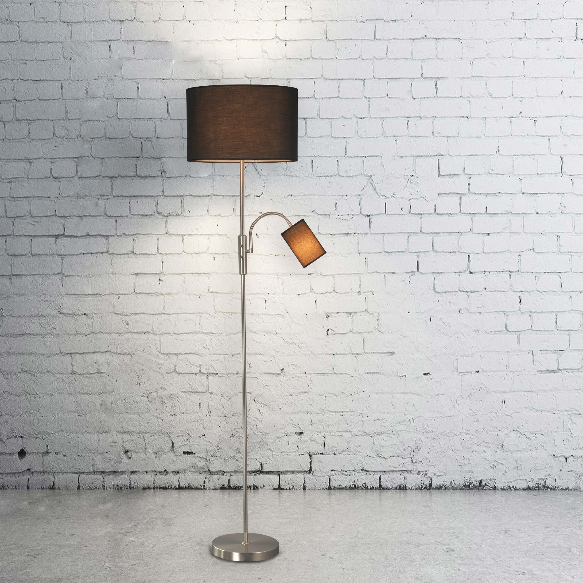 Cylinya Mother and Child Floor Lamp - Black V558-LL-27-0258B