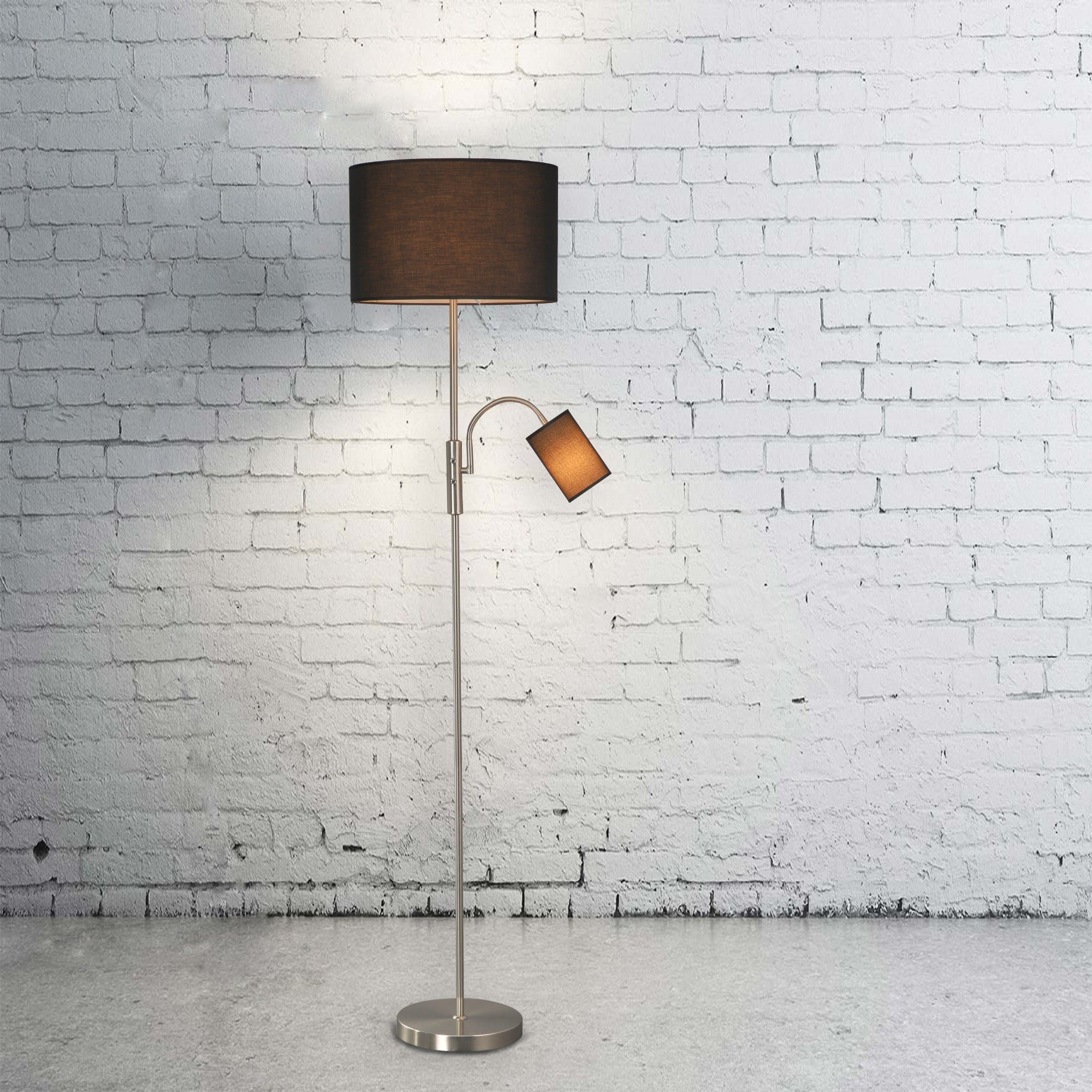 Cylinya Mother and Child Floor Lamp - Black V558-LL-27-0258B