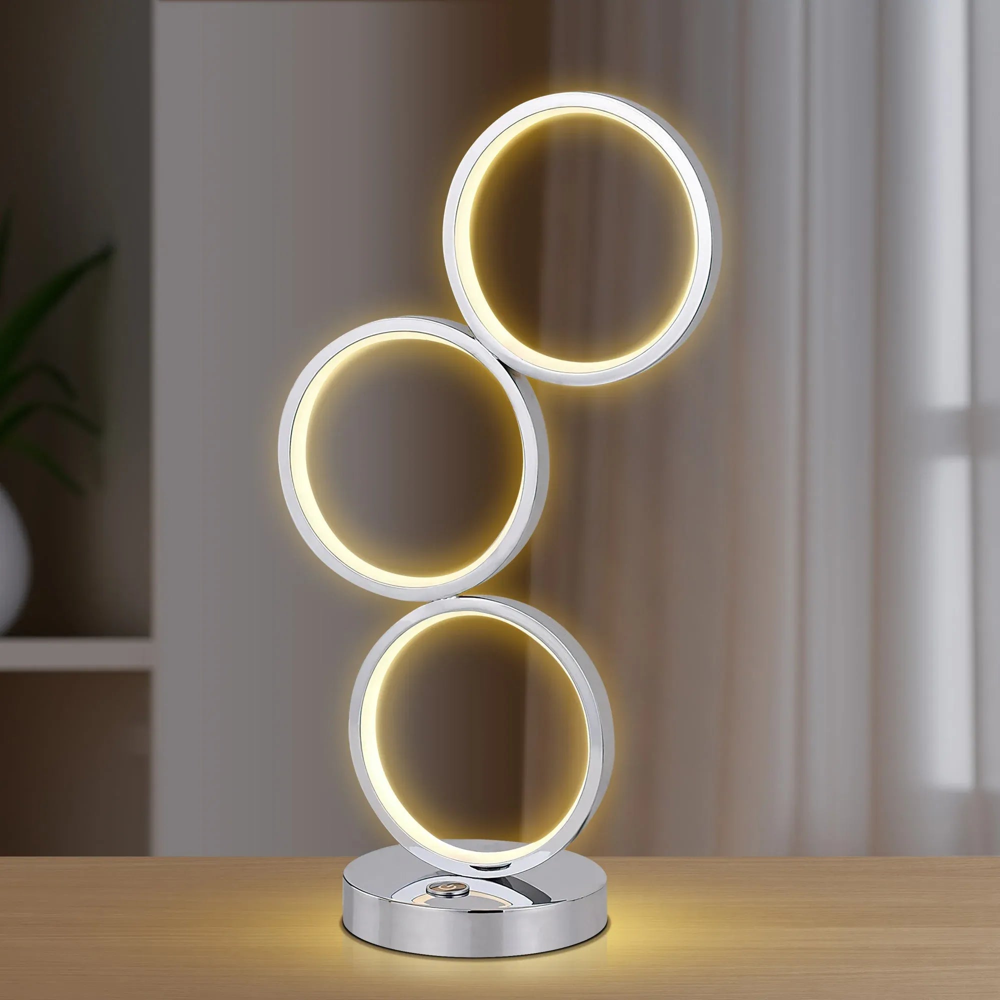Iva LED Touch Table Lamp - Chrome V558-LL-LED-04CH