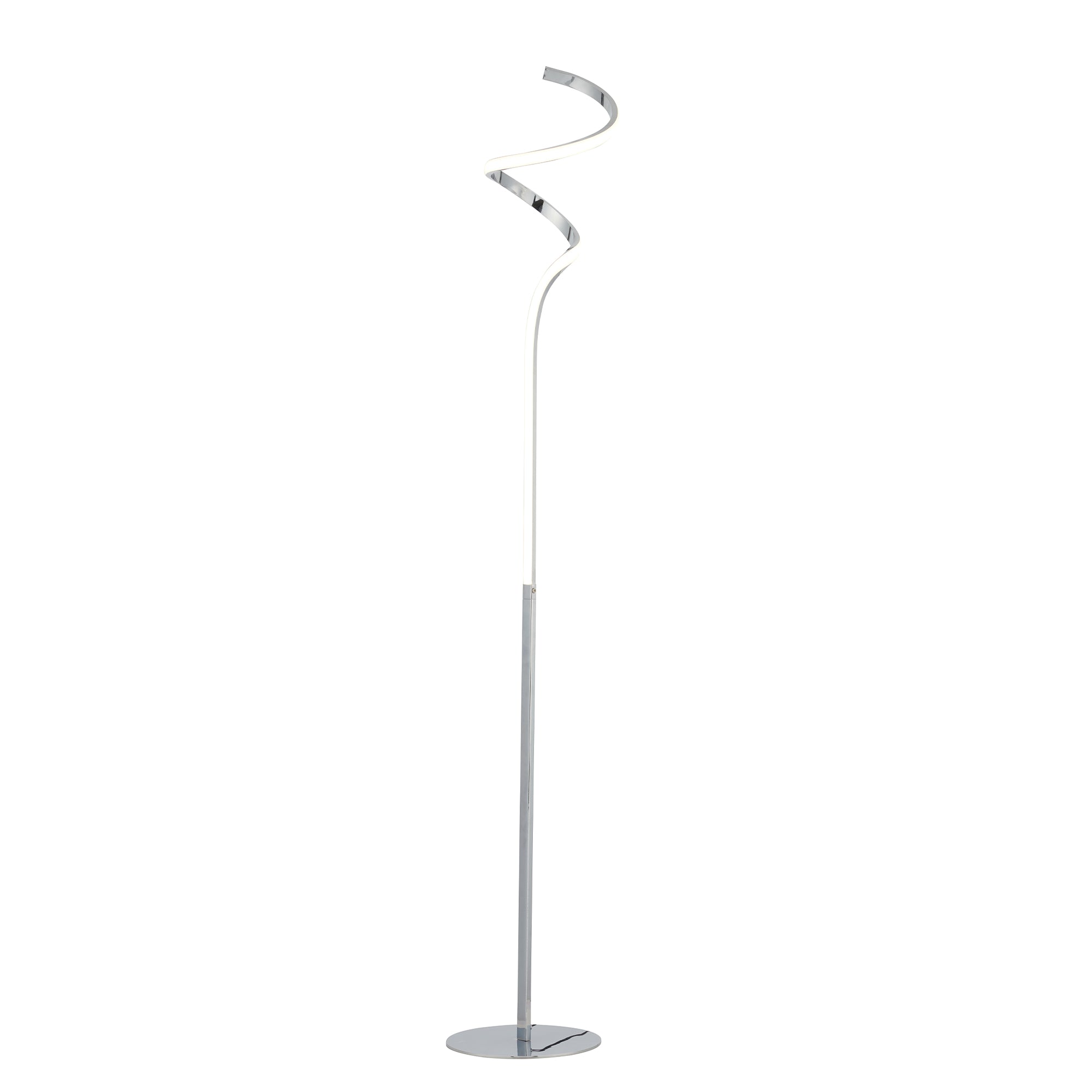 Chipper LED Floor Lamp - Chrome V558-LL-LED-12C