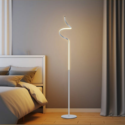 Chipper LED Floor Lamp - Chrome V558-LL-LED-12C