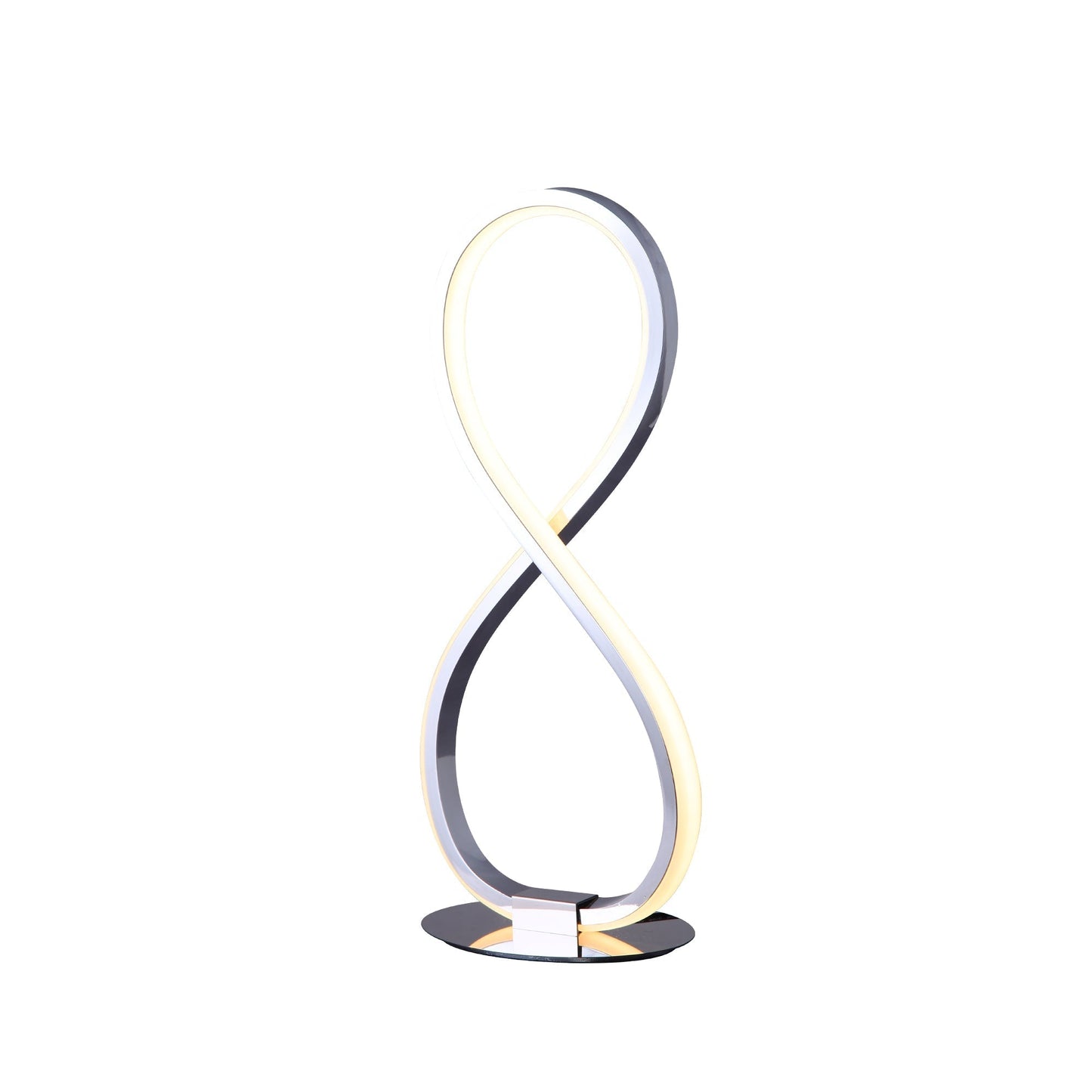 Infinite LED Table Lamp - Chrome V558-LL-LED-19C
