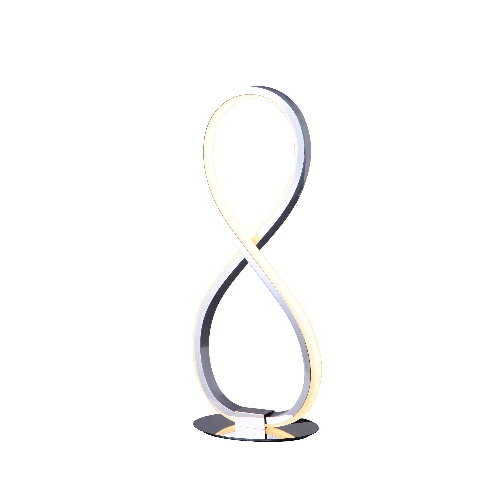 Infinite LED Table Lamp - Chrome V558-LL-LED-19C