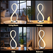 Infinite LED Table Lamp - Chrome V558-LL-LED-19C