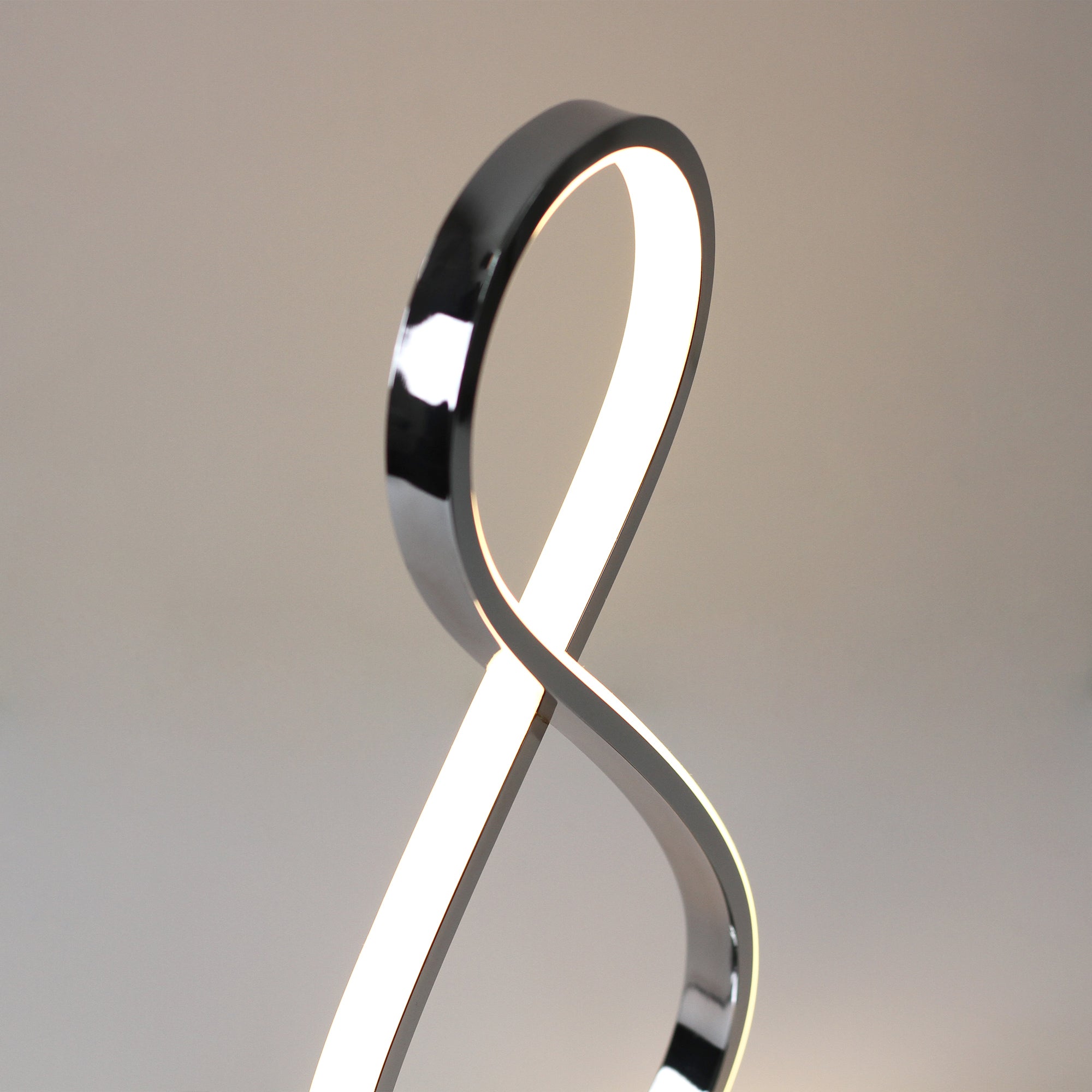 Infinite LED Table Lamp - Chrome V558-LL-LED-19C